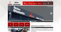 Desktop Screenshot of ikilerotomotiv.com.tr